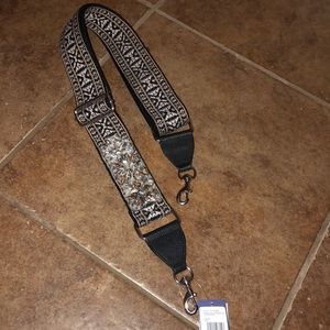Jewel stud jacquard adj guitar strap